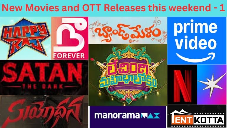 New Movie Releases this weekend