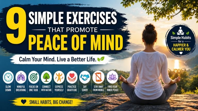 9 Simple exercise tips