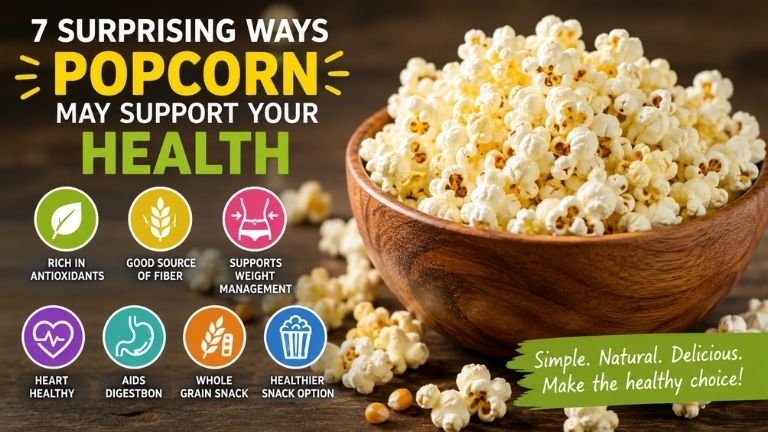 Popcorn health benefits